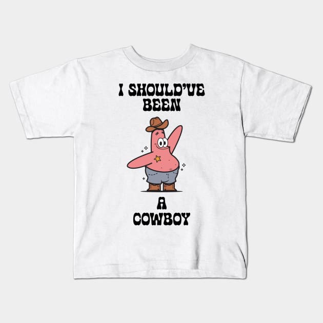 Cowboy Kids T-Shirt by ash ulmer design 